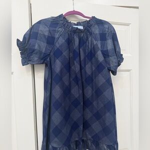 Hill House Navy and White Patterned Dress